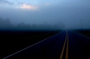 This moment in time fog